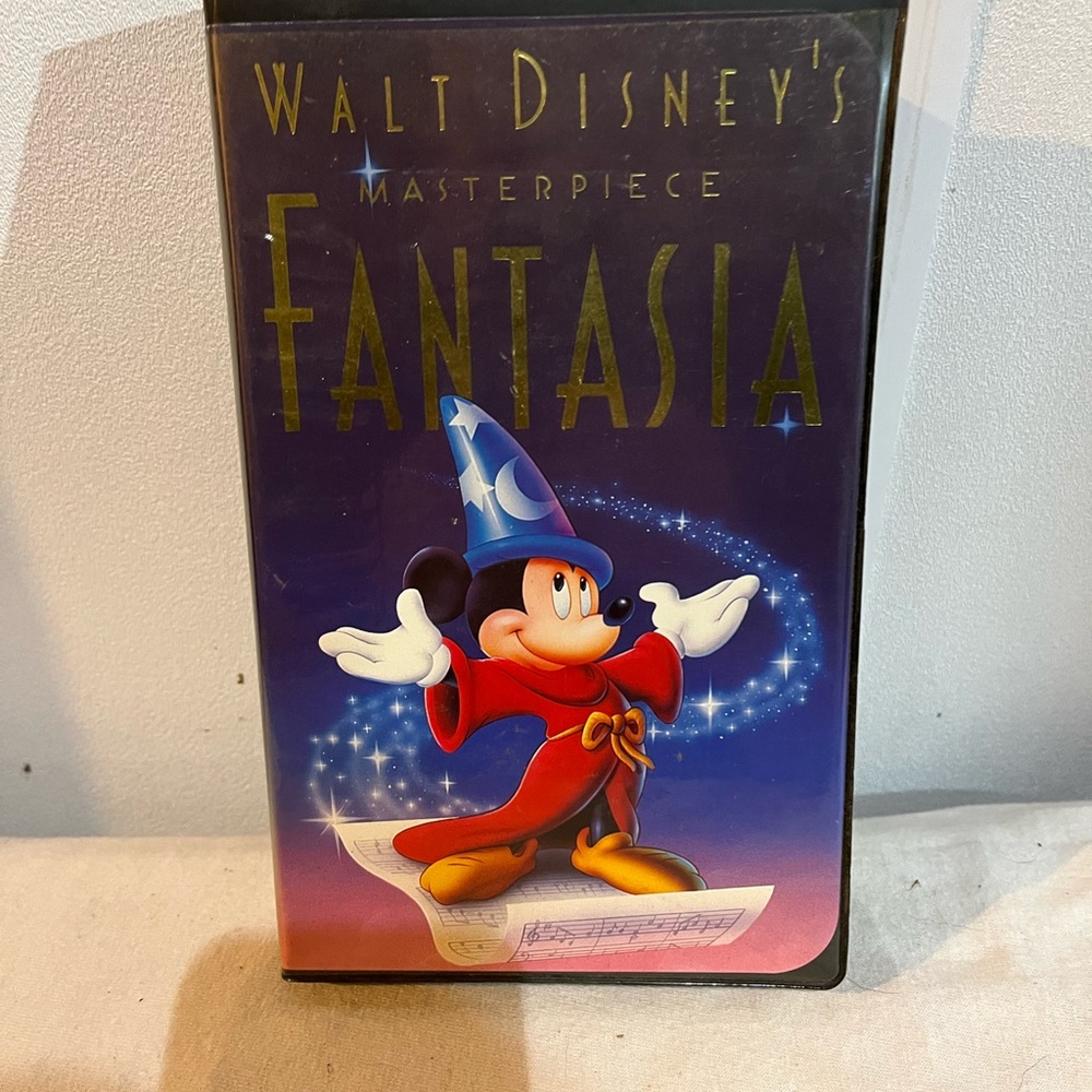 Disney VHS tape Fantasia black diamond edition